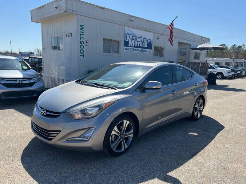 2014 Hyundai Elantra for sale at Mountain Motors LLC in Spartanburg SC