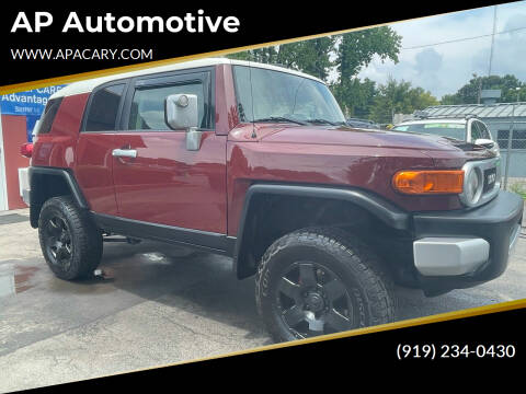 2008 Toyota FJ Cruiser for sale at AP Automotive in Cary NC