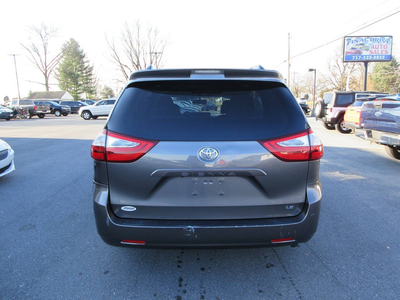 2017 Toyota Sienna for sale at FINAL DRIVE AUTO SALES INC in Shippensburg, PA