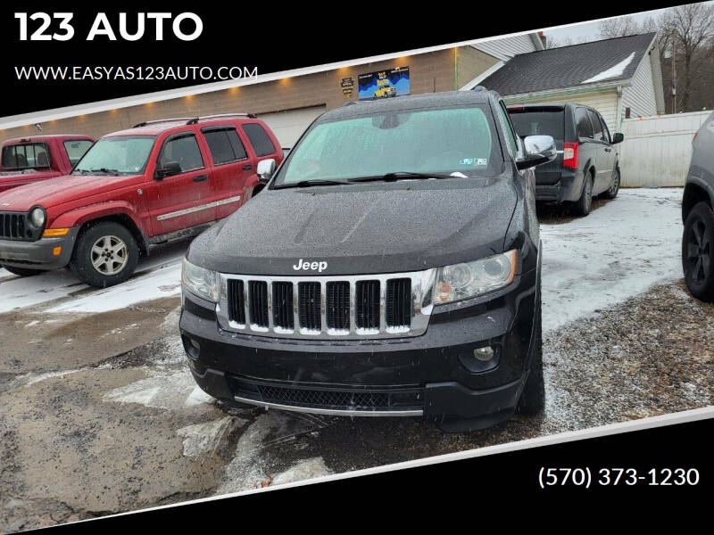 2012 Jeep Grand Cherokee for sale at 123 AUTO in Kulpmont PA