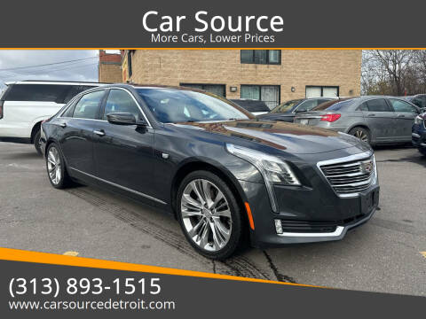 2016 Cadillac CT6 for sale at Car Source in Detroit MI