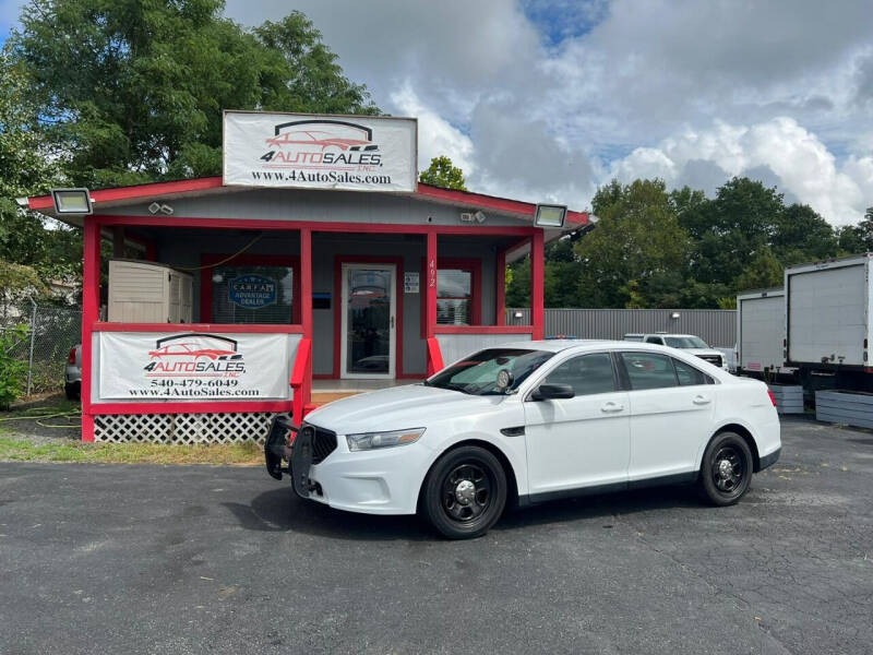 2013 Ford Taurus for sale at 4Auto Sales, Inc. in Fredericksburg VA