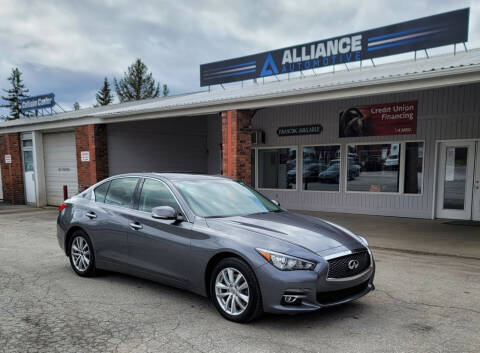 2016 Infiniti Q50 for sale at Alliance Automotive in Saint Albans VT