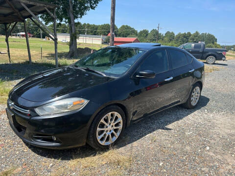 2014 Dodge Dart for sale at Hartline Family Auto in New Boston TX