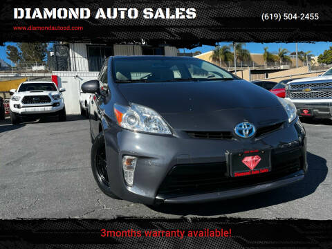 2014 Toyota Prius for sale at DIAMOND AUTO SALES in El Cajon CA