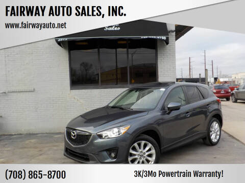 2013 Mazda CX-5 for sale at FAIRWAY AUTO SALES, INC. in Melrose Park IL