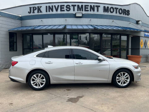 2016 Chevrolet Malibu for sale at JPK Investment Motors in Lincoln NE