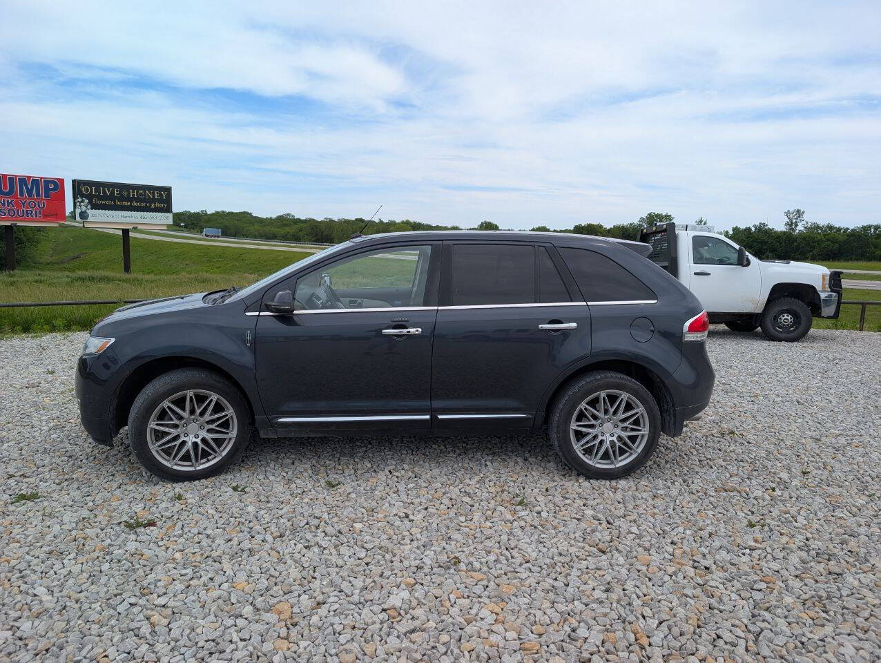 Dk. Gray 2013 Lincoln MKX Base AWD 4dr SUV 2