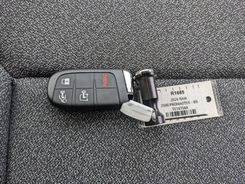 2026 RAM ProMaster