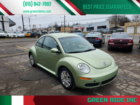 2008 Volkswagen New Beetle for sale at Green Ride LLC in Nashville TN