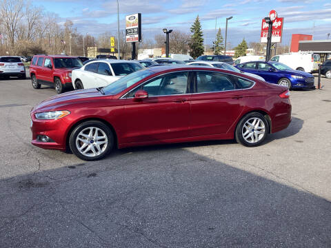 2015 Ford Fusion for sale at BANK AUTO SALES in Wayne MI