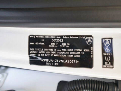 2022 Lamborghini Urus