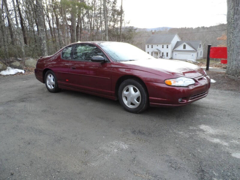 2001 Chevrolet Monte Carlo for sale at Fox Motors in Hampden MA