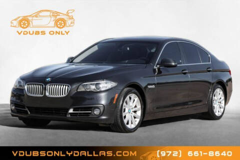 2015 BMW 5 Series for sale at VDUBS ONLY in Plano TX