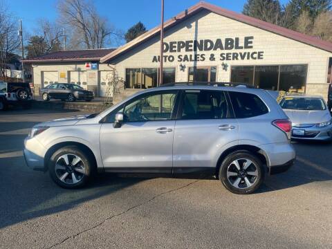 2018 Subaru Forester for sale at Dependable Auto Sales and Service in Binghamton NY