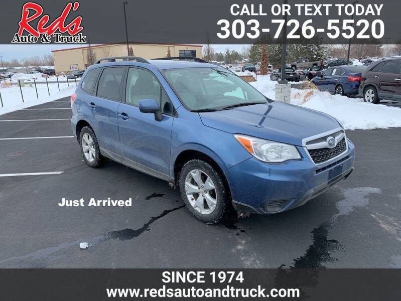 2015 Subaru Forester for sale at Red's Auto and Truck in Longmont CO