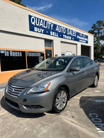 2013 Nissan Sentra for sale at QUALITY AUTO SALES OF FLORIDA in New Port Richey FL