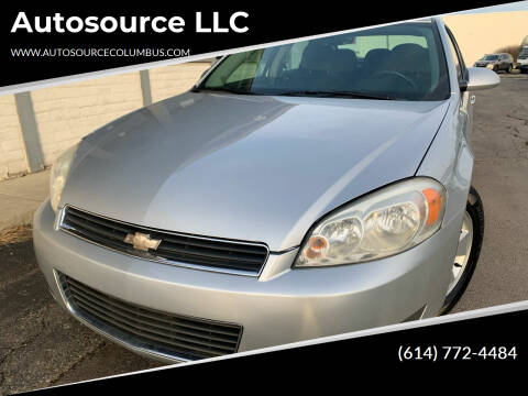 2011 Chevrolet Impala for sale at Autosource LLC in Columbus OH