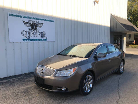 2012 Buick LaCrosse for sale at Team Knipmeyer in Beardstown IL