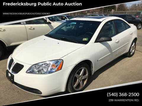 2007 Pontiac G6 for sale at FPAA in Fredericksburg VA