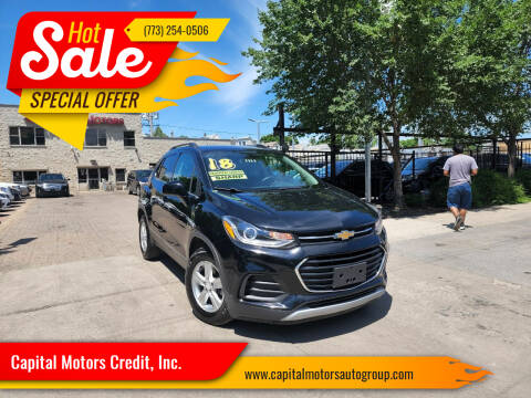 2018 Chevrolet Trax for sale at Capital Motors Credit, Inc. in Chicago IL