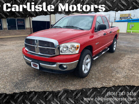 2008 Dodge Ram 1500 for sale at Carlisle Motors in Lubbock TX