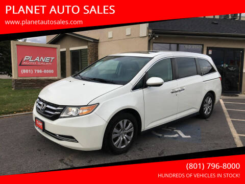 2016 Honda Odyssey for sale at PLANET AUTO SALES in Lindon UT