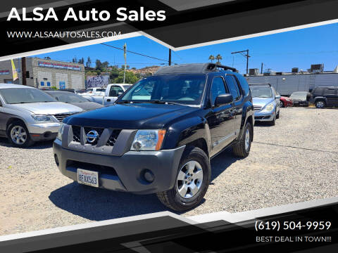 2005 Nissan Xterra for sale at ALSA Auto Sales in El Cajon CA