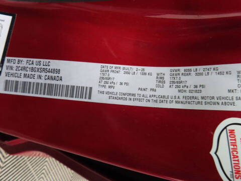 2025 Chrysler Pacifica Select