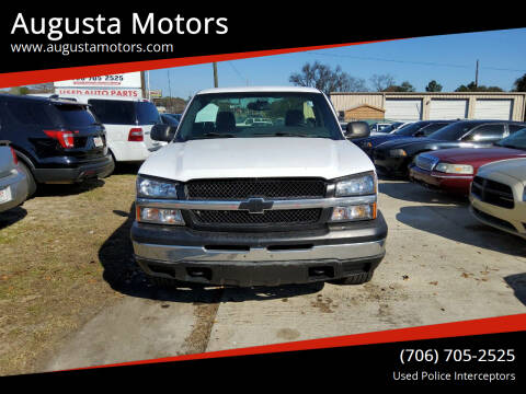 2006 Chevrolet Silverado 1500 for sale at Augusta Motors in Augusta GA