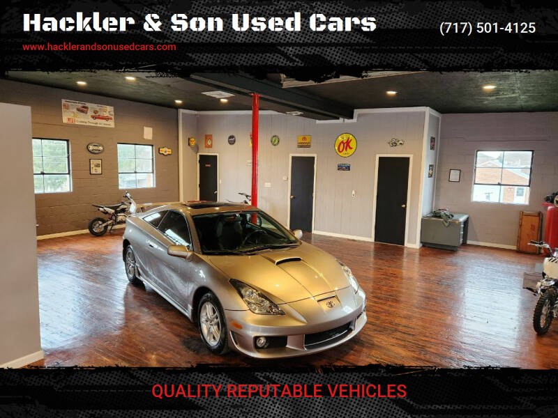 2005 Toyota Celica for sale at Hackler & Son Used Cars in Red Lion PA