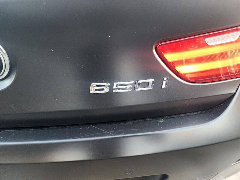 2012 BMW 6 Series 650i