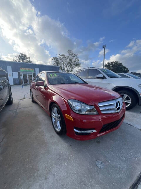 2013 Mercedes-Benz C-Class for sale at Rolin Auto Sales, Inc. in Fort Pierce, FL