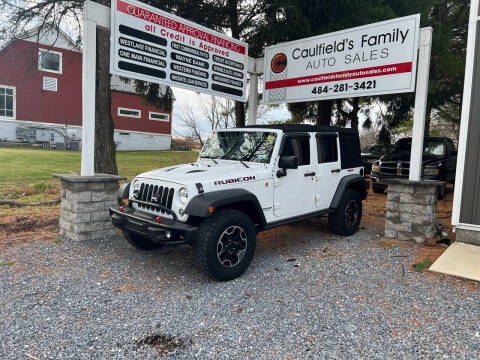 2015 Jeep Wrangler Unlimited for sale at Caulfields Family Auto Sales in Bath PA