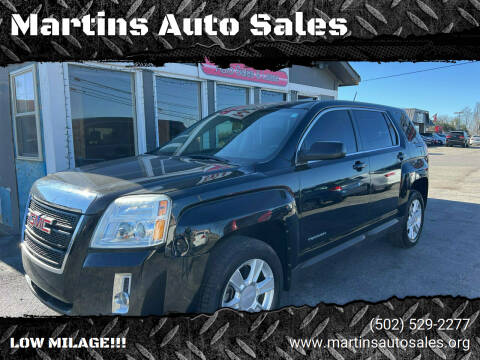 2013 GMC Terrain for sale at Martins Auto Sales in Shelbyville KY