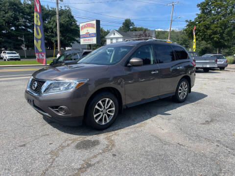 2015 Nissan Pathfinder for sale at Beachside Motors, Inc. in Ludlow MA