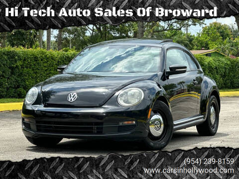 2014 Volkswagen Beetle for sale at Hi Tech Auto Sales Of Broward in Hollywood FL