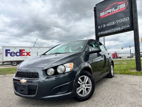 2016 Chevrolet Sonic for sale at SIRIUS MOTORS INC in Monroe OH