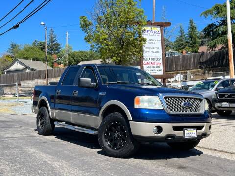 2008 Ford F-150 for sale at Sierra Auto Sales Inc in Auburn CA