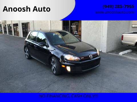 2010 Volkswagen GTI for sale at Anoosh Auto in Mission Viejo CA