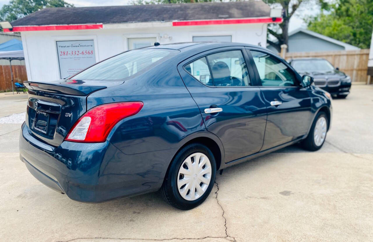 2017 Nissan Versa for sale at Testarossa Motors in League City, TX