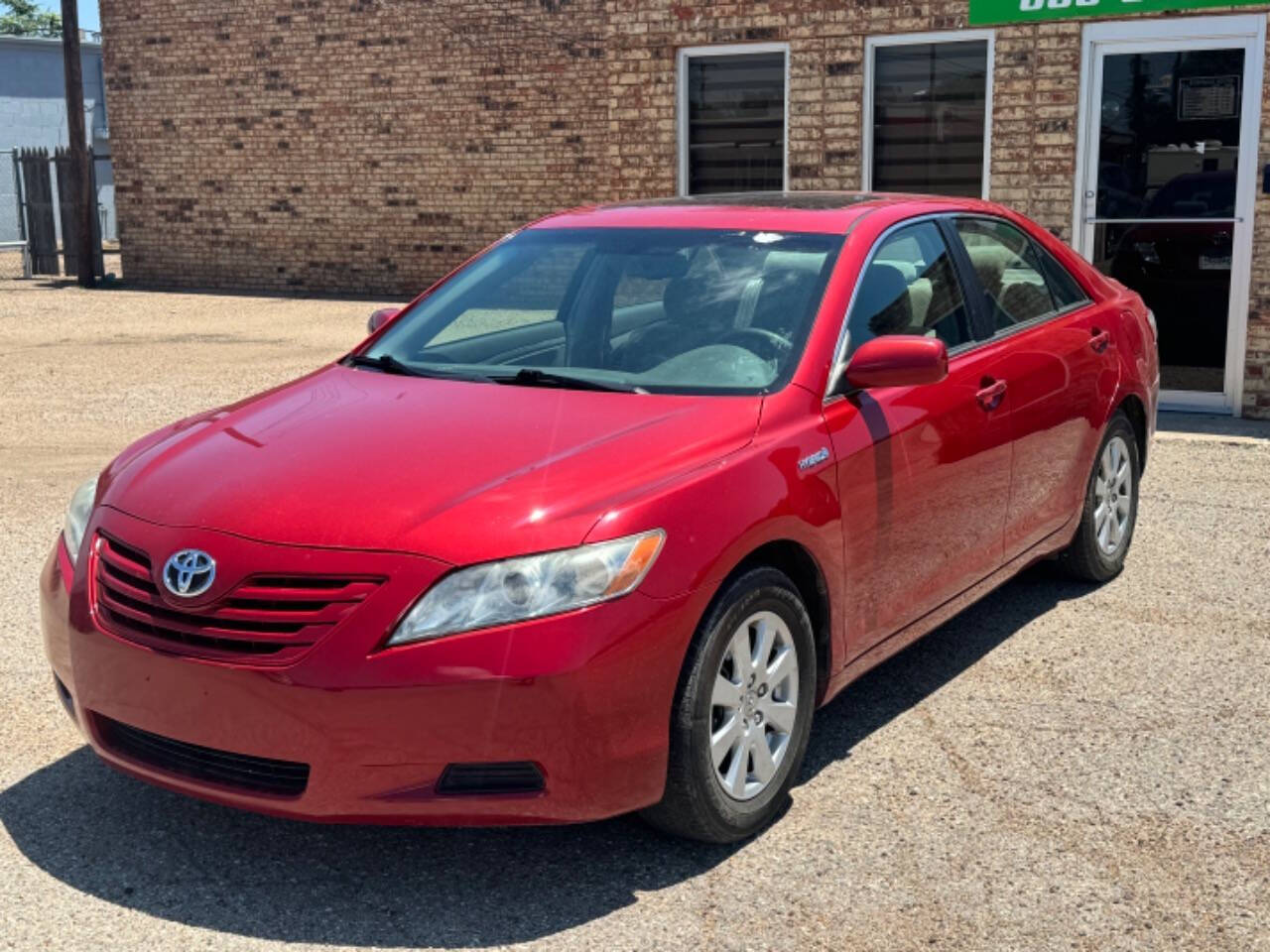 2007 Toyota Camry Hybrid for sale at LEAF AUTO SALE LLC in Lubbock, TX