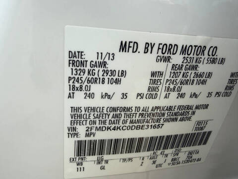 2013 Ford Edge Limited