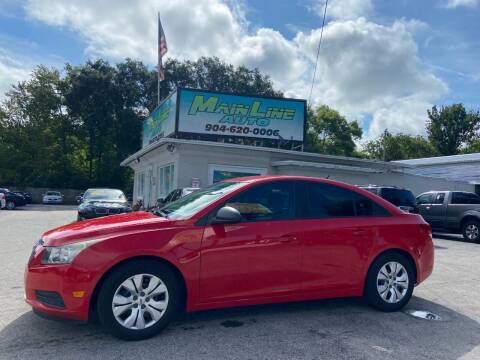 2014 Chevrolet Cruze for sale at Mainline Auto in Jacksonville FL