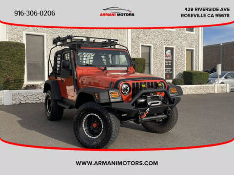 2006 Jeep Wrangler for sale at Armani Motors in Roseville CA