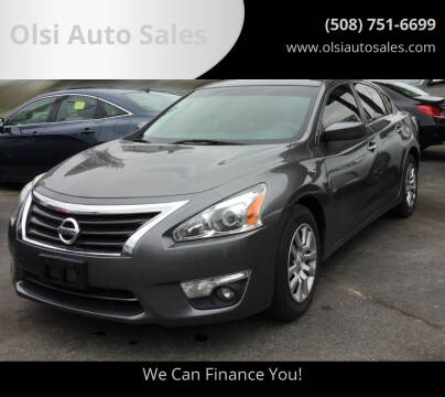 2014 Nissan Altima for sale at Olsi Auto Sales in Worcester MA