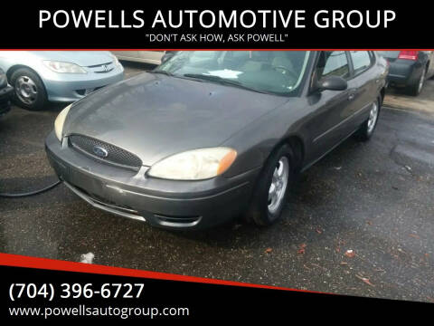 2005 Ford Taurus for sale at POWELLS AUTOMOTIVE GROUP in Gastonia NC