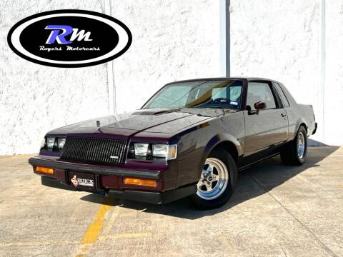1987 Buick Regal for sale at ROGERS MOTORCARS in Houston TX