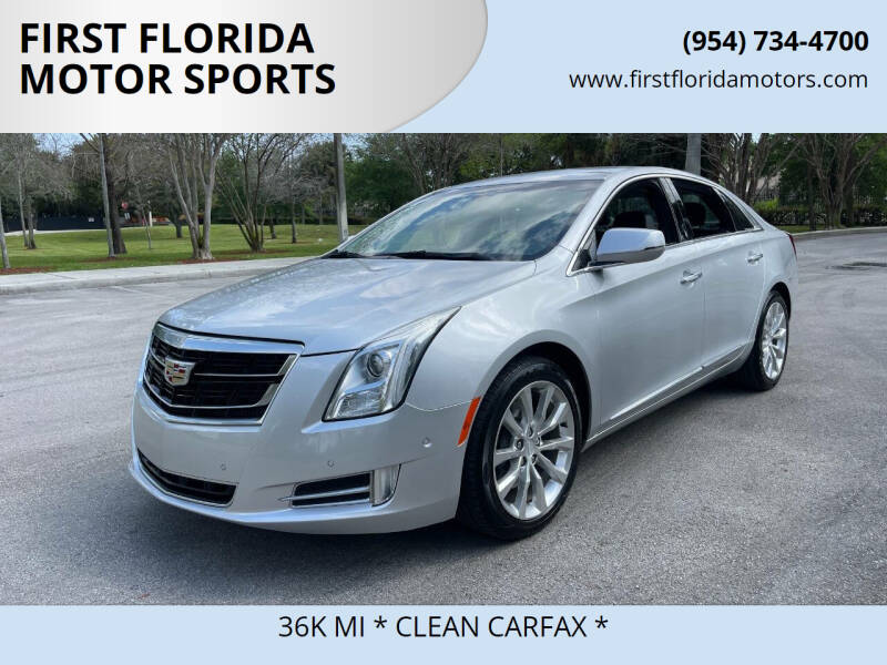 2016 Cadillac XTS for sale at FIRST FLORIDA MOTOR SPORTS in Pompano Beach FL