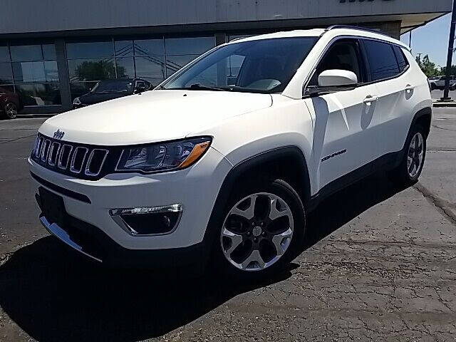 Used 2021 Jeep Compass Limited with VIN 3C4NJDCB2MT523746 for sale in Bellefontaine, OH